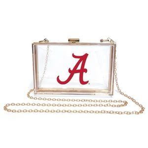 Alabama Crimson Tide Allure Crossbody Clear Bag